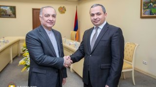 Председатель Следственного комитета РА Артур Погосян встретился с Чрезвычайным и Полномочным Послом ИРИ в Армении